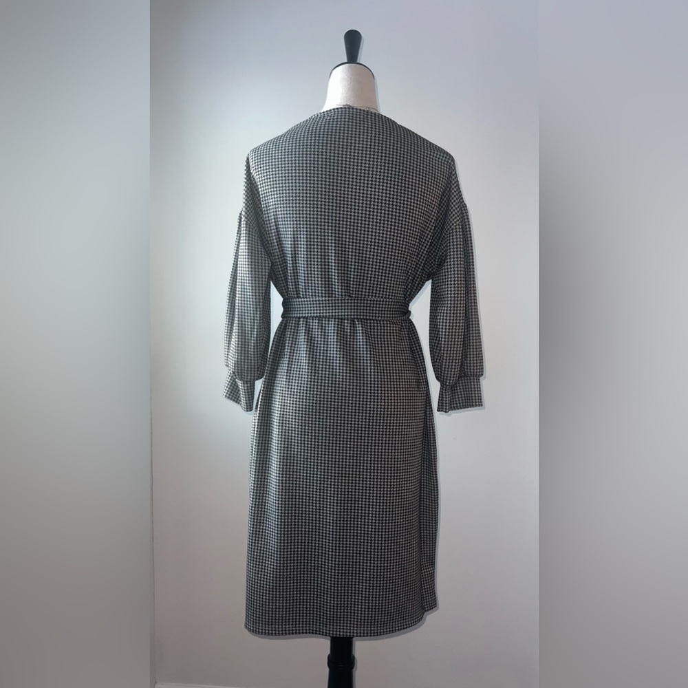 Adrienne Vittadini Houndstooth XL Dress - Picture 2 of 5